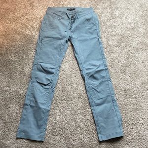 Prana womens Halle straight regular pant size 4 teal
